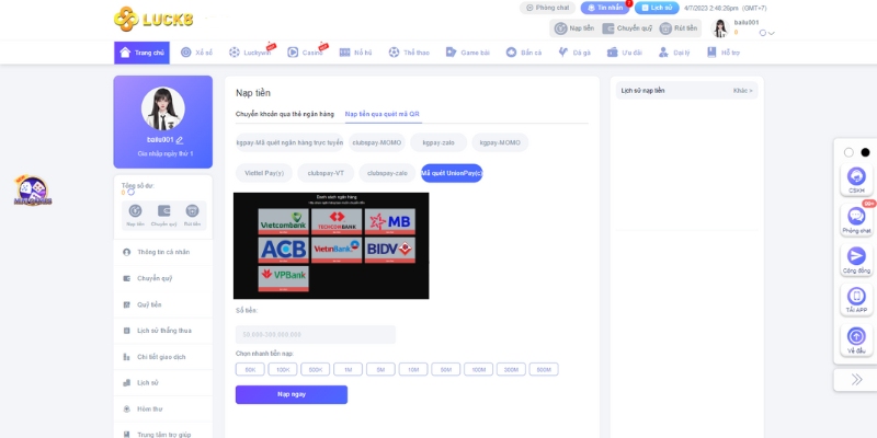 Nền tảng 007Win cung cấp tiền thưởng chào mừng 100% lên đến 2000 reais - 007Win