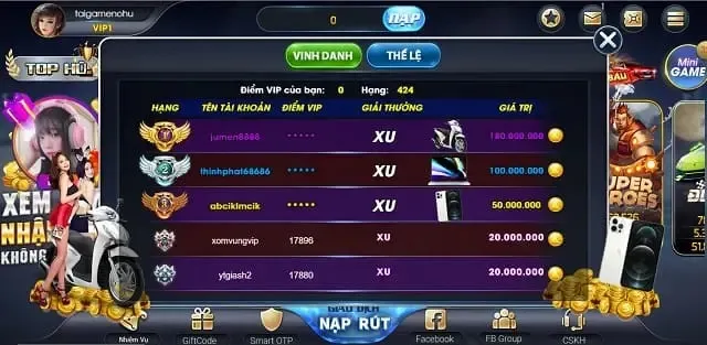 Đổi phần thưởng – Chơi game tại BMWin79 và giành những phần thưởng tuyệt vời! - Win79