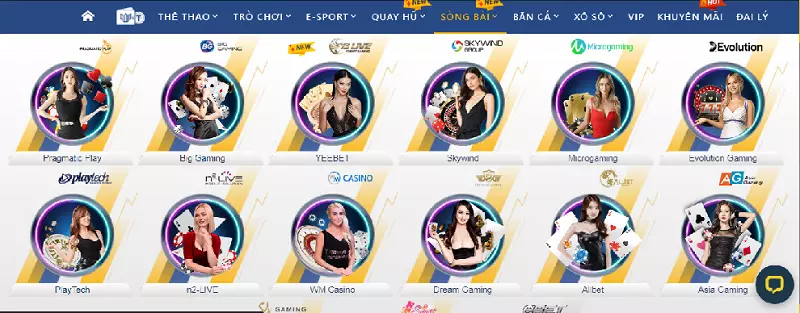 Sản phẩm cá cược của công ty game 88T - 88T