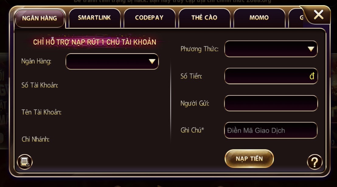 Tổng quan về các phương pháp nạp tiền Mm88 - Mm88